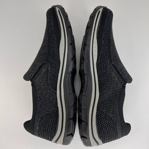 Skechers Mens 65086 Black Relaxed Fit Expected Gomel Size 9 Slip-On Shoes - Picture 6 of 9